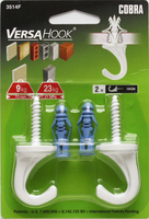 Tüüblid konksudega Cobra Ø8.0mm/2tk metallist