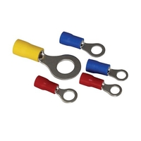 Rõngasklemmid 25tk/1.5mm2/4.3mm punane