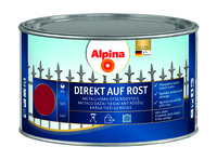 Otse roostele kantav värv Direkt auf Rost Alpina 300ml veini punane