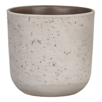 Dekoratiivne lillepott Bassalto Ø15cm H13.3cm keraamiline/hall