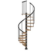 Keerdtrepp Calgary DOLLE Ø120/H280.8cm antratsiit