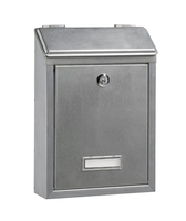 Metallist postkast 210x300x60mm hõbedane