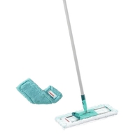Grindų šepetys su pap.šluoste Profi XL Micro Duo Leifheit XL-suurus / 42 cm türkiissinine/valge
