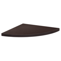 Lamineeritud nurgariiul LITE 300x300x19mm espresso