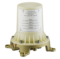 Vannisegisti põrandapaigalduskomplekt Axor Ø101/148xL168mm