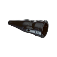 Pistikupesa maandusega ABL IP44 must