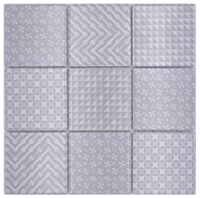 Kivimassist mosaiikplaat Geo Welscheit 298x298mm hall