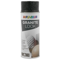 Aerosoolvärv graniitefektiga DUPLI COLOR 400ml must
