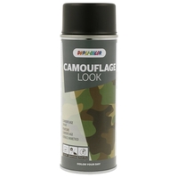 Pihustatav matt värv Camouflage Look Dupli-Colour 400ml/aerosool RAL9021 Tar Black