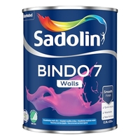 Matt sisevärv Bindo 7 Sadolin 0.9L valge baas