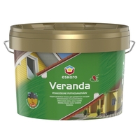 Veepõhine puitfassaadi värv Veranda Eskaro 2.7L helehall
