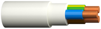 Installatsioonikaabel XPJ-HF Draka 3x2.5mm2 valge
