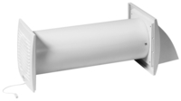 Seinasisene rekuperaator Europlast Ø150mm valge