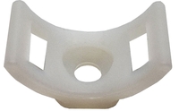 Kruvitavad sidemekinnituse alused Baltplast 10tk valged