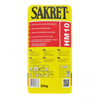 Restaureerimiskrohv HM-10 Sakret 25kg hall