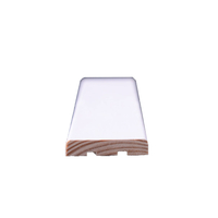 Liimpuidust katteliist 2400x25x10mm mänd/valge