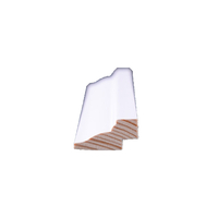 Liimpuidust uksepiirdeliist 2400x45x23mm mänd/valge