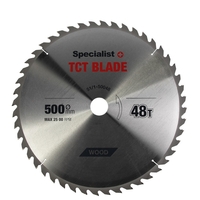 Saeketas puidule Specialist+ ø500mmx48T 50mm