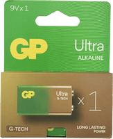 Patareid GP Ultra Alkaline 9V Emos 1tk/6LR61
