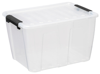 Plastkast kaanega Home Box Plast Team 15L/22x37.5x35.6cm läbipaistev