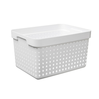 Plastkorv Seoul L NHG 20.9x26.8x35.7cm valge