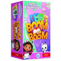 Mäng Boom Boom Gabbys Dollhouse Trefl eesti/läti/leedu k. 6+ a
