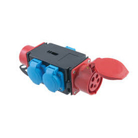 Pistikupesade plokk pistikuga 3x230V 1x16A/400V/3x230V