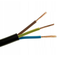 Kaabel kummiisolatsiooniga 3x2.5mm2 must