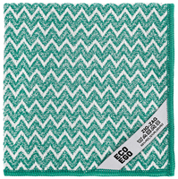 Mikrokiudlapp Zig-Zag Eco Ego 20x20x25cm roheline/valge