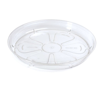 Lillepoti alus Coubi Ø12cm plastist/läbipaistev