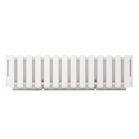 Lilllekast Boardee Fency Case 58x18x16.2cm plast/valge