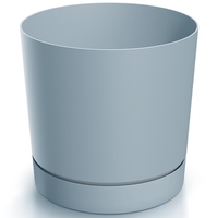 Dekoratiivne lillepott Tubo P Ø19.9cm H19.6cm plast/helehall