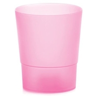 Dekoratiivne lillepott Coubi Orchid Ø12.5cm H14.7cm plastist/roosa