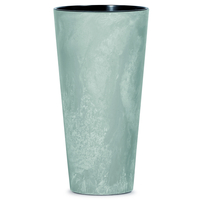 Dekoratiivne lillepott Tubus Slim Beton Effect Ø30cm H57.2cm plast/helehall