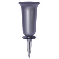 Vaas Dama maha torkav Ø15.5cm/H37cm hõbedane