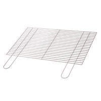 Grillrest kahe käepidemega Mustang 67x40cm roostevaba teras