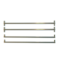 Liugursüsteemide ristvardad/4tk Norscan 450mm valged