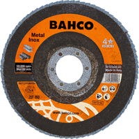 Lehekujuline lihvketas Bahco 125x22.23mm P80/T42
