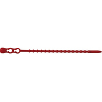 Kaablisidemed topeltkinnitusega 320x4.4mm/21kg punane