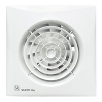 Ventilaator ventiiliga 100 CZ Silent 100mm
