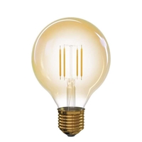 LED-Glühbirne, Edison Filament, E27, klar, 2700k, 450lm, Ø6,4cm, H14,2cm -  Girard Sudron - Nedgis-Leuchten