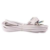 Juhe pistikuga 5m/3x1.5mm valge