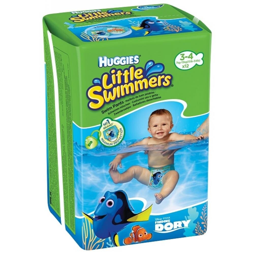 Sauskelnės Little Swimmers Huggies DEPO Online