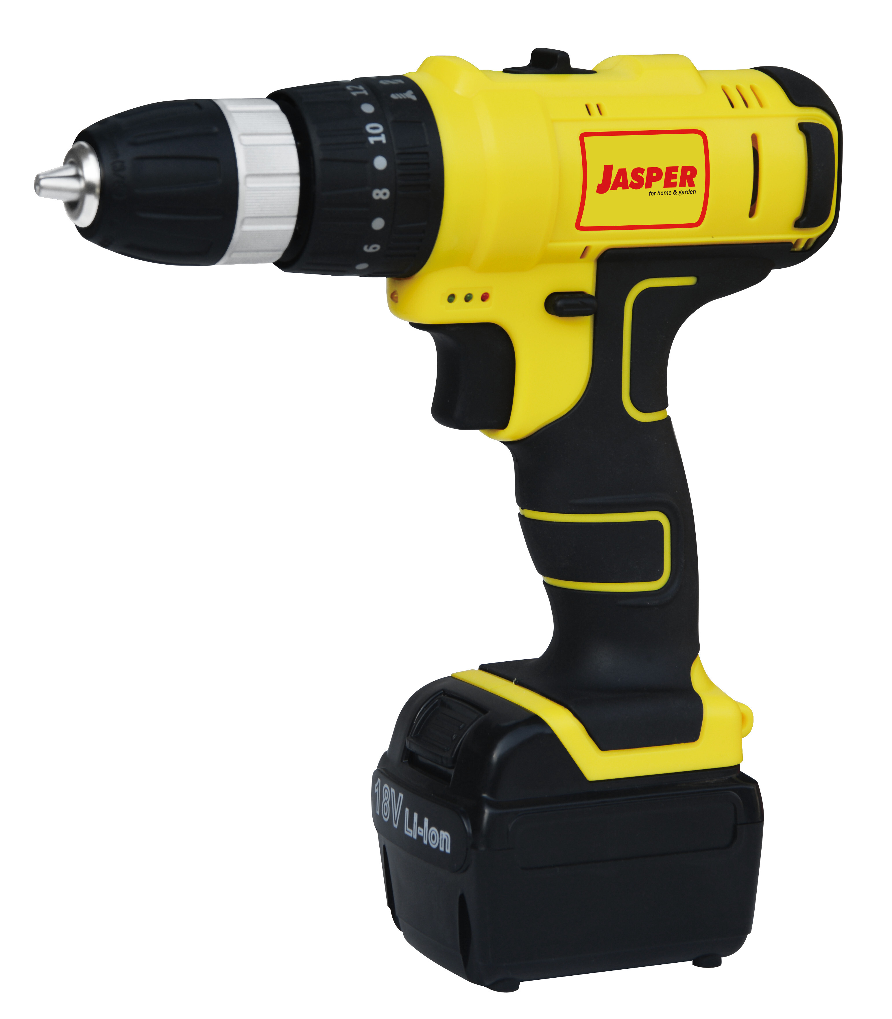 Akumuliatorinis gręžtuvas 7420T/CZL1-18D Jasper 18V/2x1.5Ah