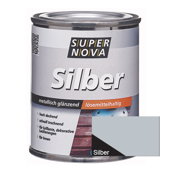 creampan♡ Efektiniai dažai Super Nova 125ml sidabro sp. | DEPO Online