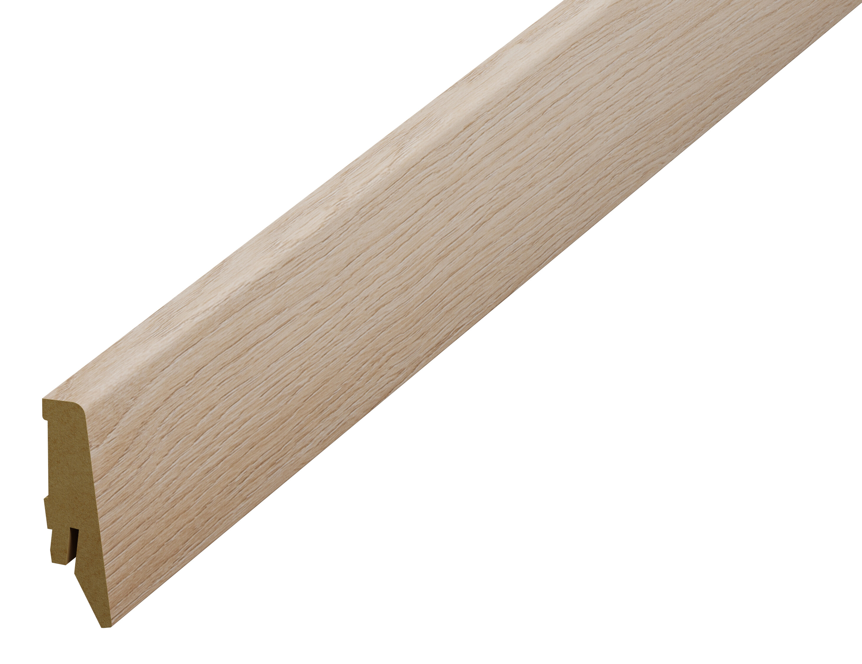 MDF grindjuostė L254 2400x58x19mm oak Verden Snow | DEPO Online