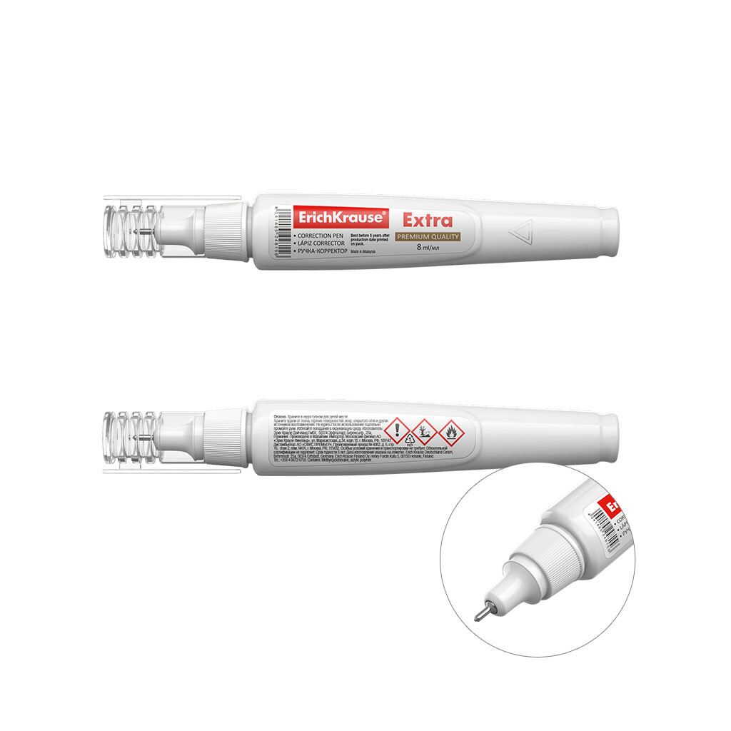 eri eri☆ Rašiklio formos korektorius Extra ErichKrause 8ml | DEPO Online