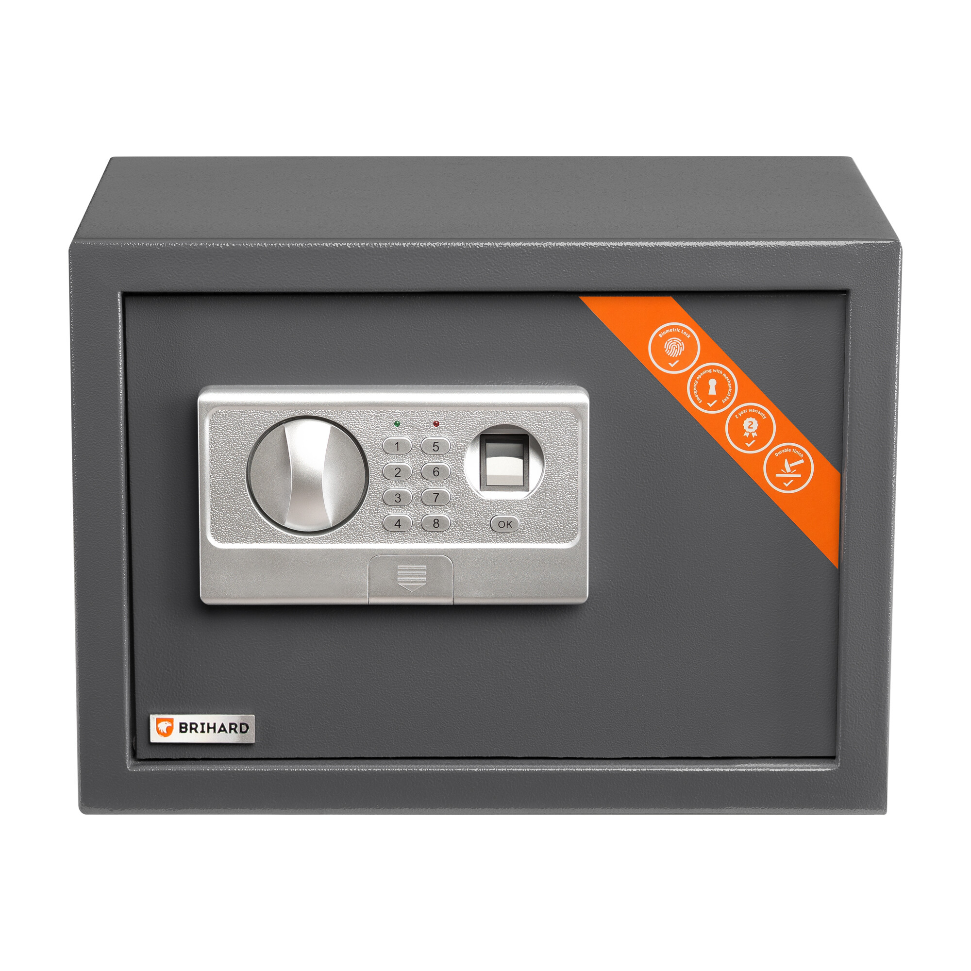 Seifas su elektroniniu/biometriniu užraktu Family Biometric