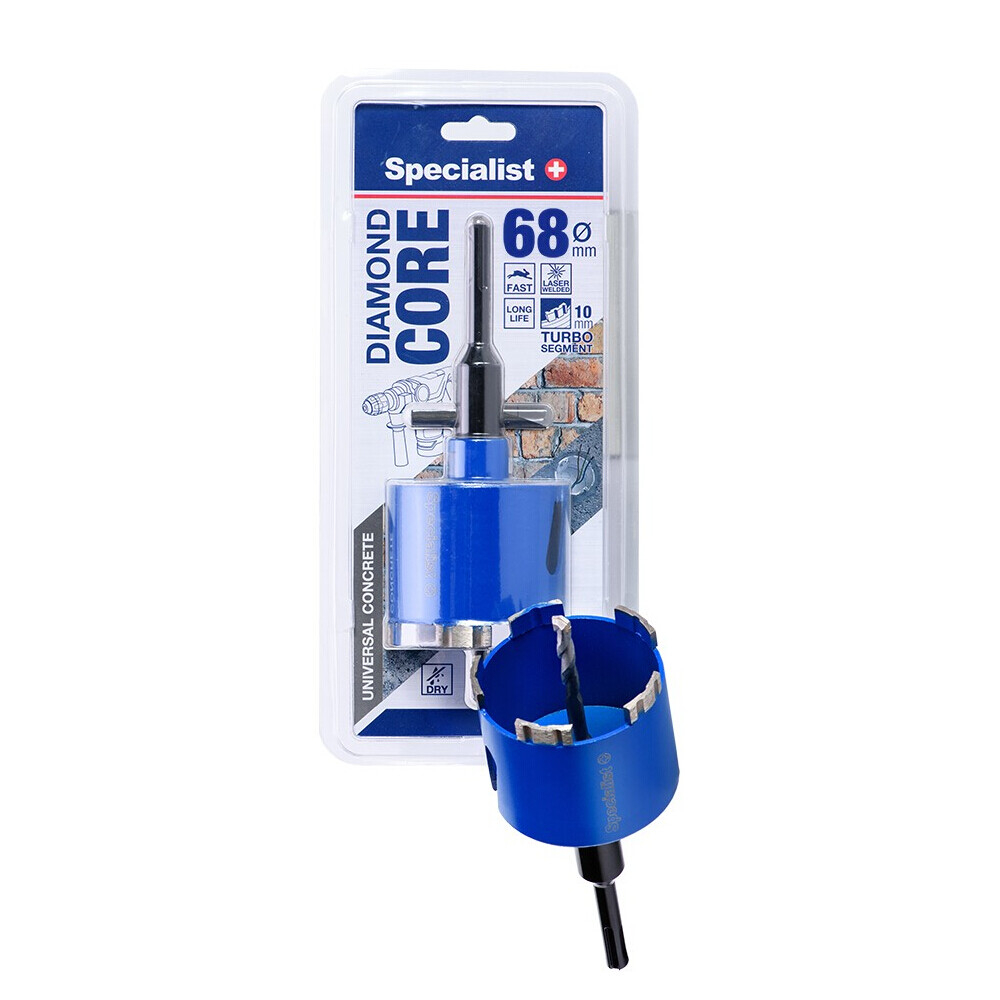 Gręžimo karūna deimant.d. Specialist 68mm | DEPO Online