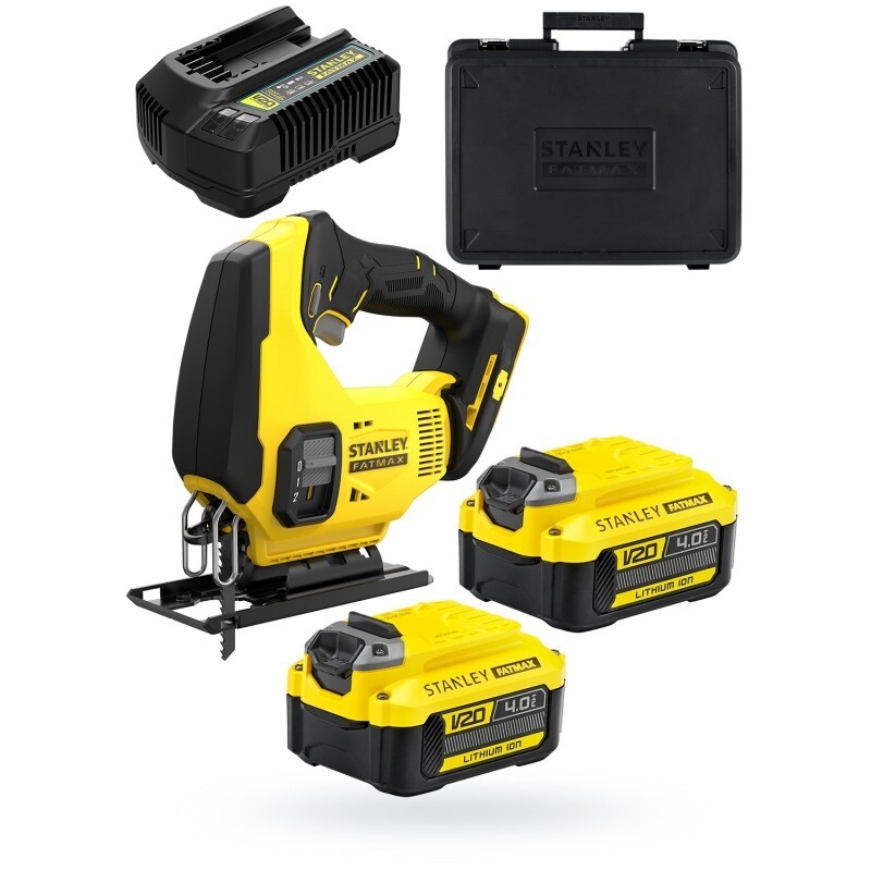 Akumuliatorinis siaurapjūklis SFMCS600M2K-QW Stanley Fatmax